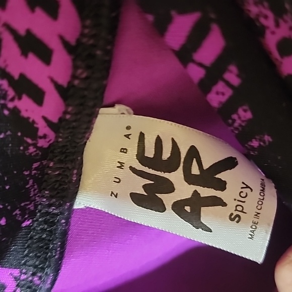 Zumba Fitness Leggings Size Spicy - Picture 5 of 7